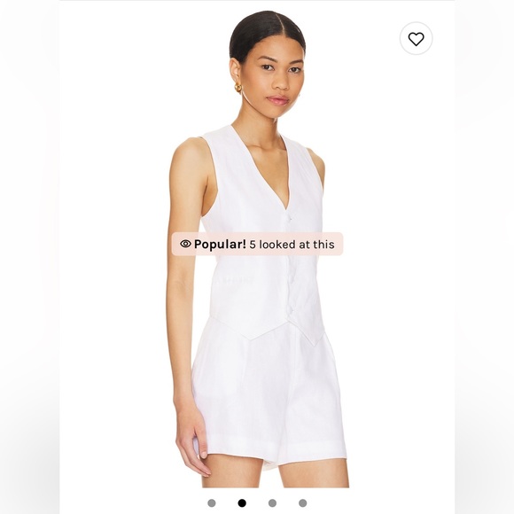 Iris Vest in Orchid White - Picture 4 of 5